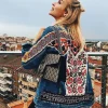 Best Princesse Fleurie Veste Denim Fleurie Brodée