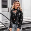 Best Sale Princesse Fleurie Veste Fleurie en Cuir